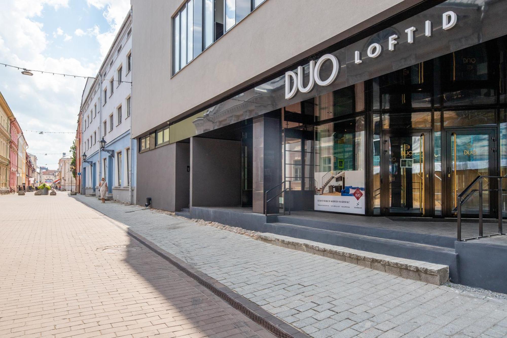 Tempus Te Premium Duo Lofts Tartu - Private Cinema, Gym And Terrace Appartement Buitenkant foto