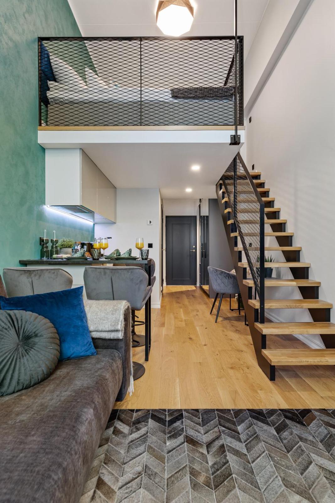 Tempus Te Premium Duo Lofts Tartu - Private Cinema, Gym And Terrace Appartement Buitenkant foto
